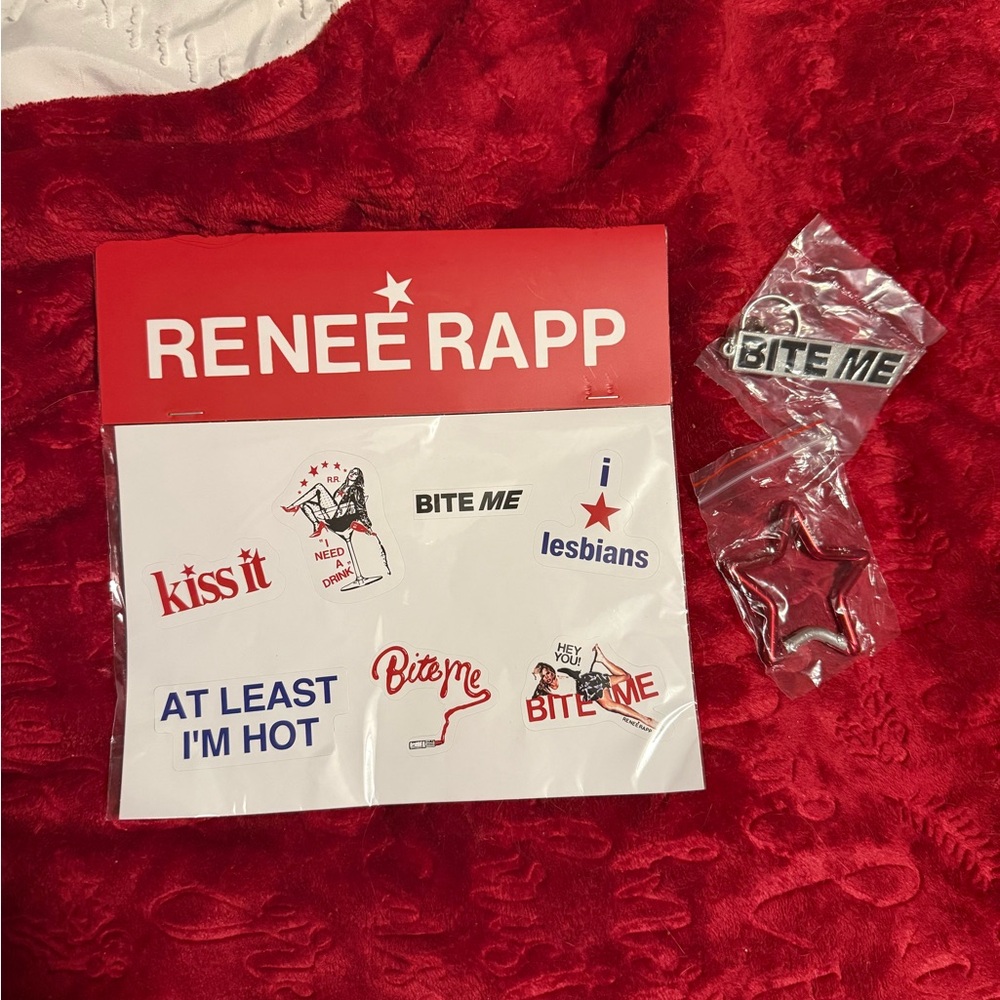 Renee Rapp Bite Me Tour VIP Exclusive merch